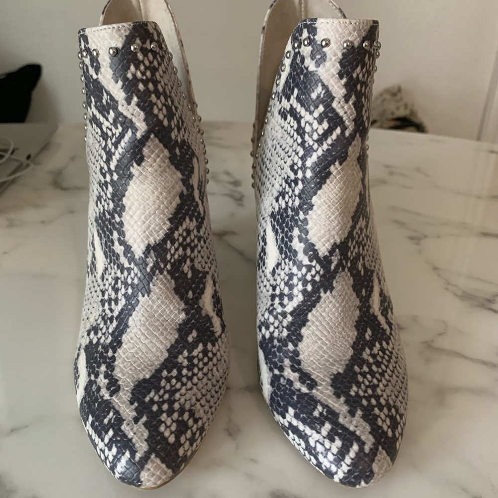 Steve Madden Python Rockstar Booties - image 1